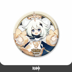 Genshin Impact Traveler Series Chara Tin Badge Paimon