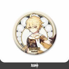 Genshin Impact Traveler Series Chara Tin Badge Traveler [Male]