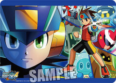 Character All Purpose Rubber Mat Mega Man Battle Network 4 