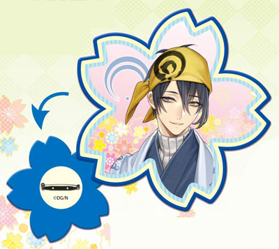 Touken Ranbu - Felt Brooch: Mikazuki Munechika
