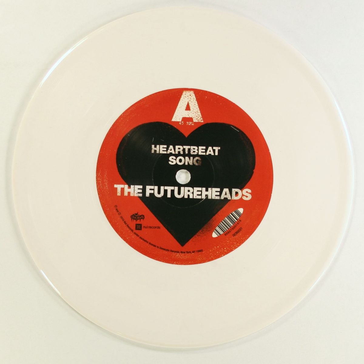 Heartbeat Song / Struck Dumb [White Vinyl] (7)