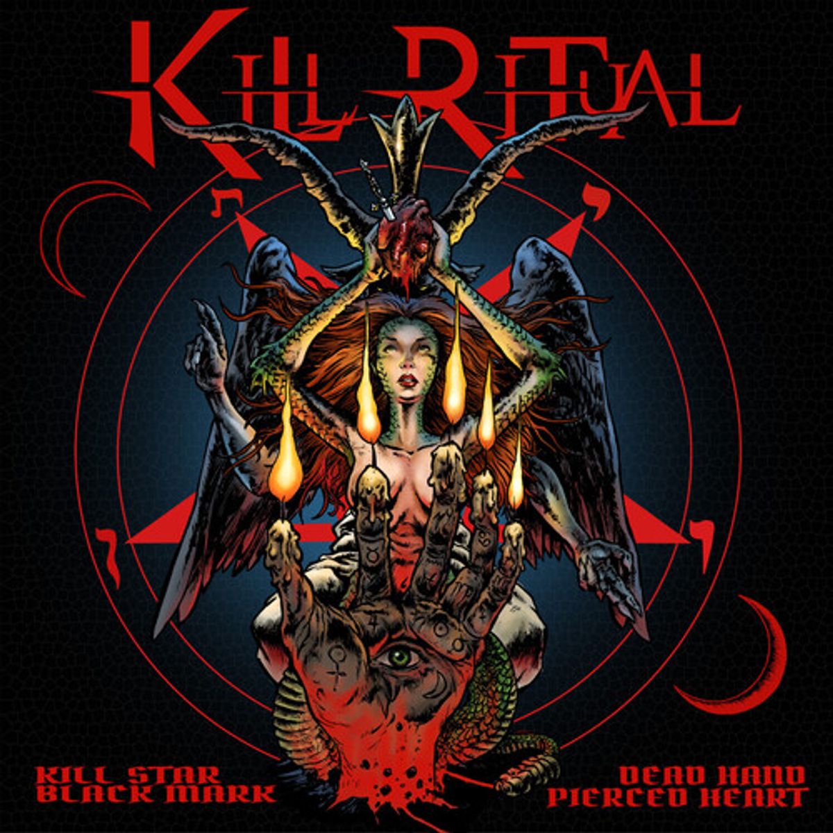 Kill Star Black Mark Dead Hand Pierced Heart (CD)
