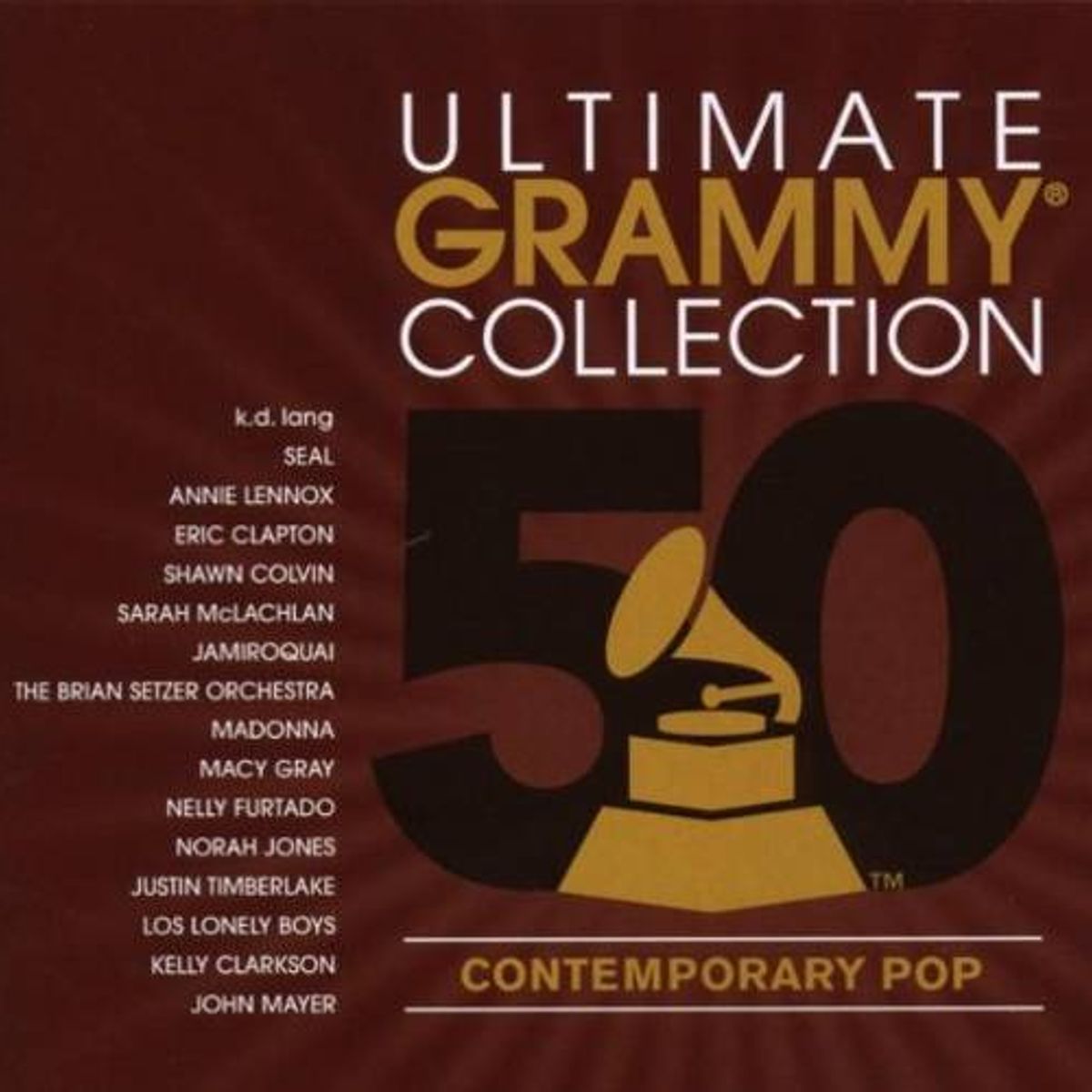 Ultimate Grammy Collection: Contemporary Pop (CD)