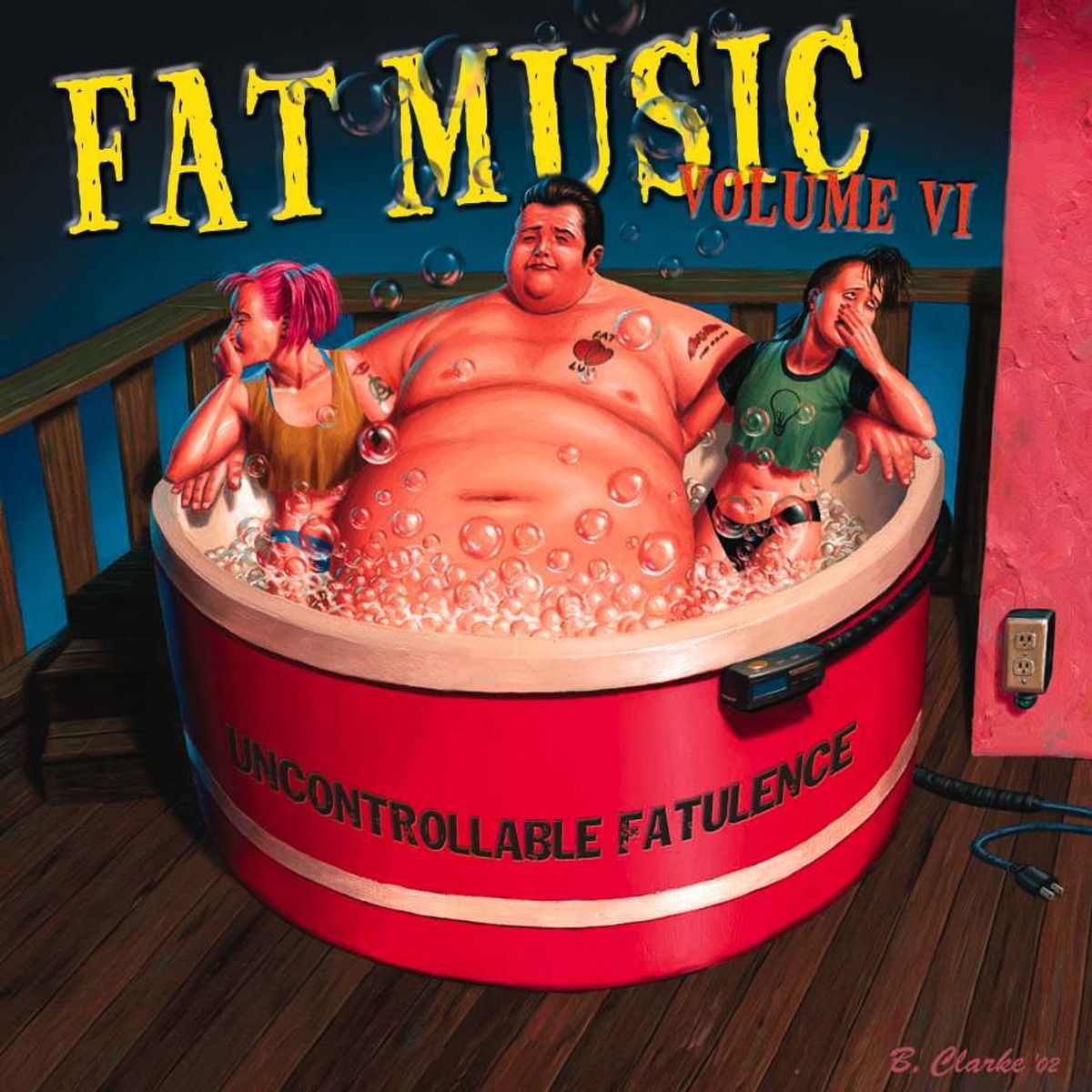 Uncontrollable Flatulence: Fat Music, Vol. 6 (CD)