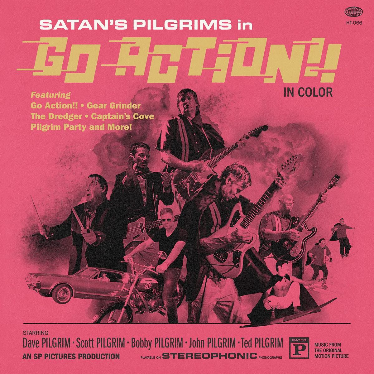 Go Action!! [Metallic Gold Swirl Vinyl] (LP)