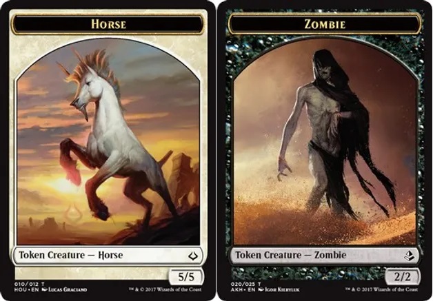 Horse Token // Zombie Token