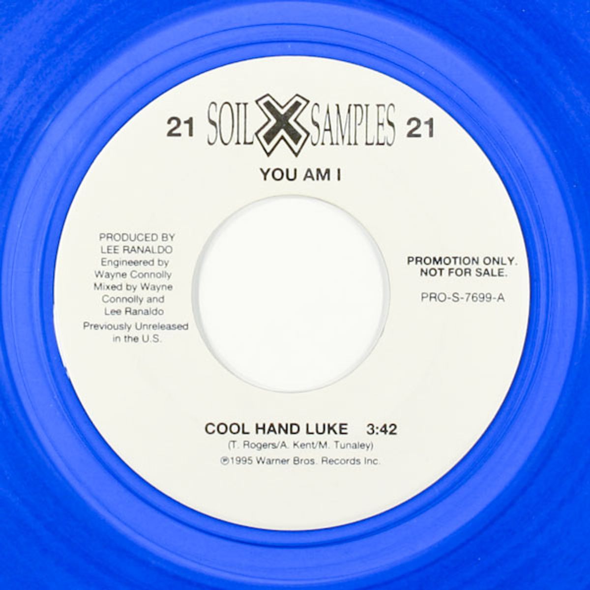 Cool Hand Luke / Embarrassed [Blue Vinyl Promo] (7)