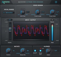 Antares MUTATOR Evo Vocal Effects Plug-in