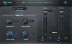 Antares DUO Evo Vocal Doubling Plug-in