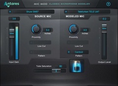Antares Mic Mod Classic Microphone Modeling Plug-in