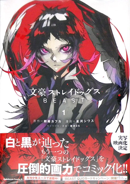 Bungo Stray Dogs BEAST 1 (BOOK)