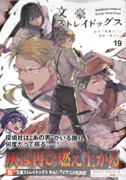 Bungo Stray Dogs 19 (BOOK)