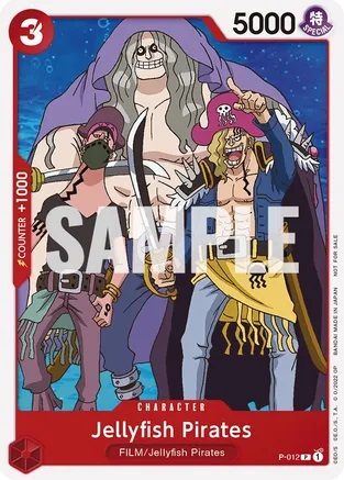 Jellyfish Pirates - P-012 - P (One Piece Film Red)