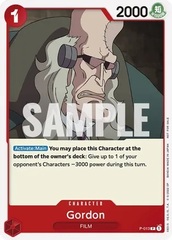 Gordon - P-013 - P (One Piece Film Red)