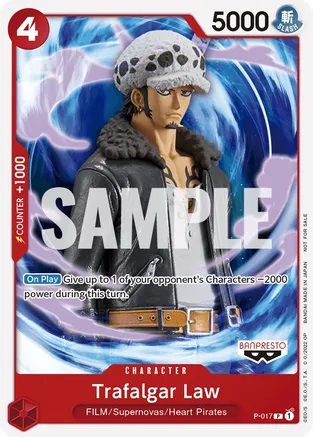 Trafalgar Law - P-017 - P (One Piece Film Red)