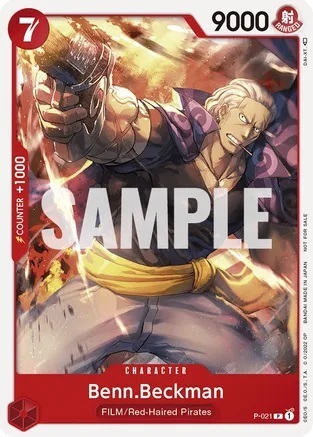 Benn.Beckman - P-021 - P (One Piece Film Red)