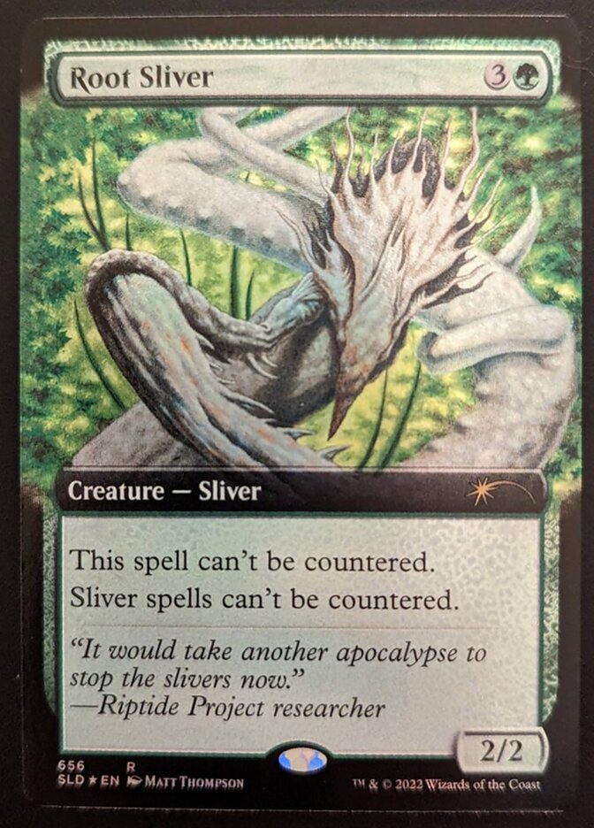 Root Sliver - Foil - Extended Art