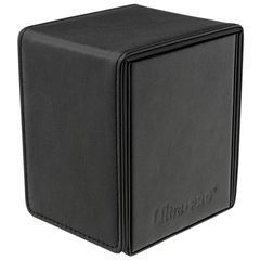 Ultra Pro - Vivid Alcove Flip Deck Box - Black