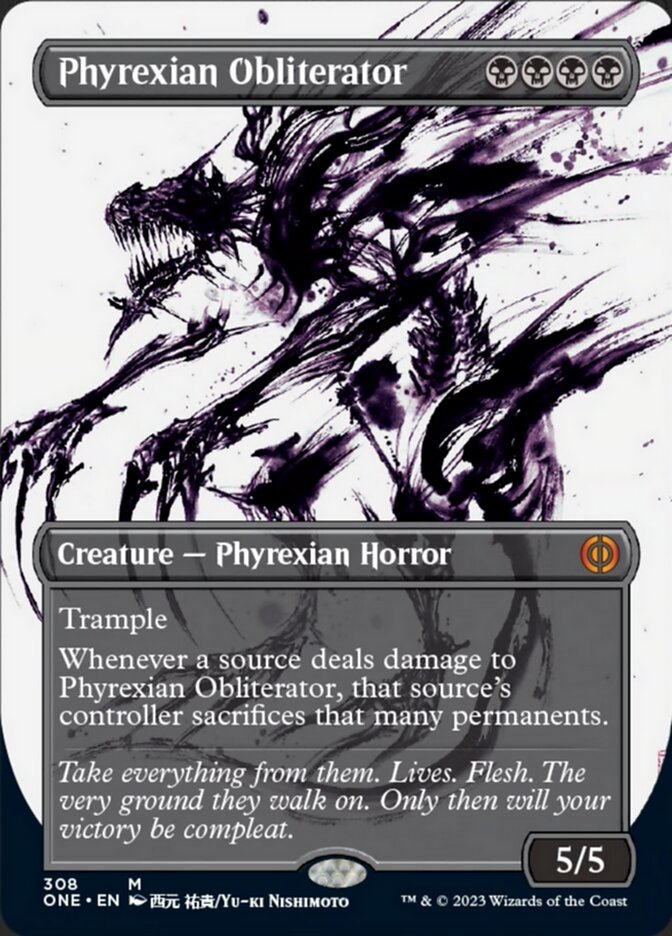 Phyrexian Obliterator - Borderless Showcase