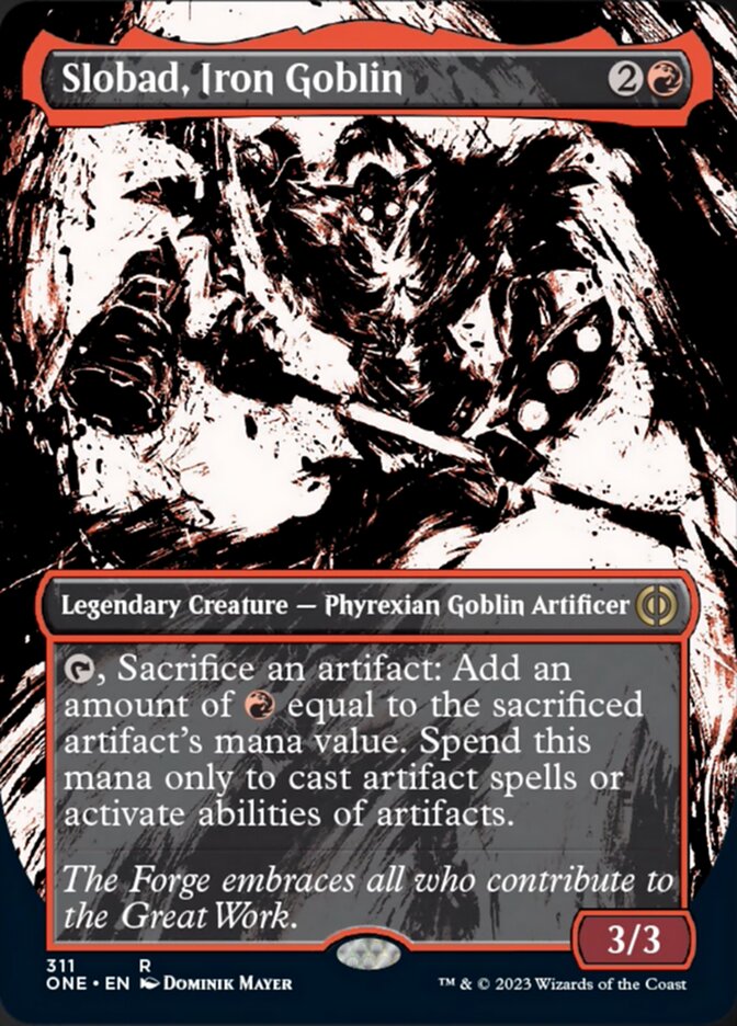 Slobad, Iron Goblin - Borderless Showcase