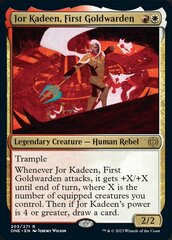 Jor Kadeen, First Goldwarden - Foil