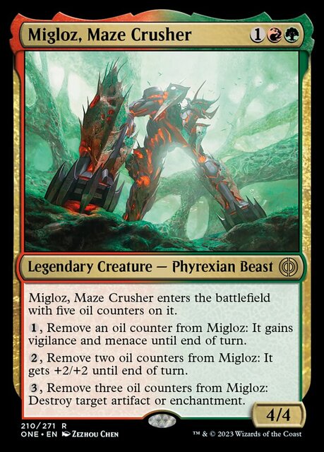 Migloz, Maze Crusher - Foil