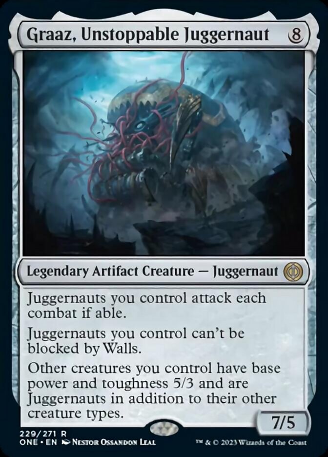 Graaz, Unstoppable Juggernaut - Foil Graaz, Unstoppable Juggernaut - Foil