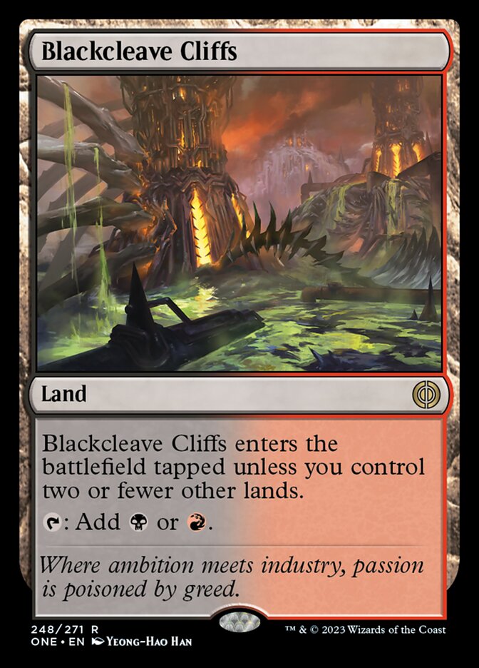 Blackcleave Cliffs - Foil