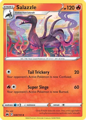 Salazzle - 028/159 - Crown Zenith Uncommon - Reverse Holo