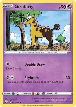 Girafarig - 061/159 - Uncommon