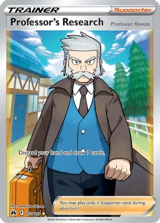 Professors Research (Full Art) - 150/159 - Ultra Rare