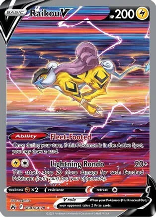 Raikou V - GG41/GG70 - Ultra Rare