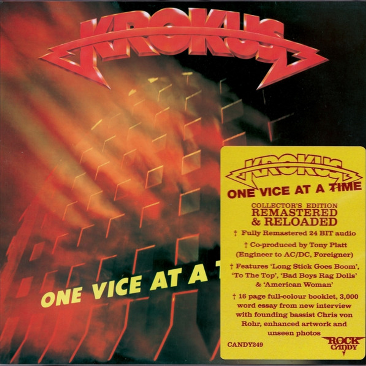 One Vice At A Time (CD)