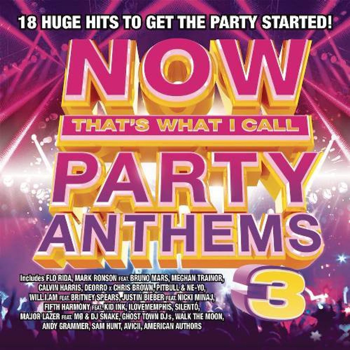 Now Thats What I Call Party Anthems 3 (CD)