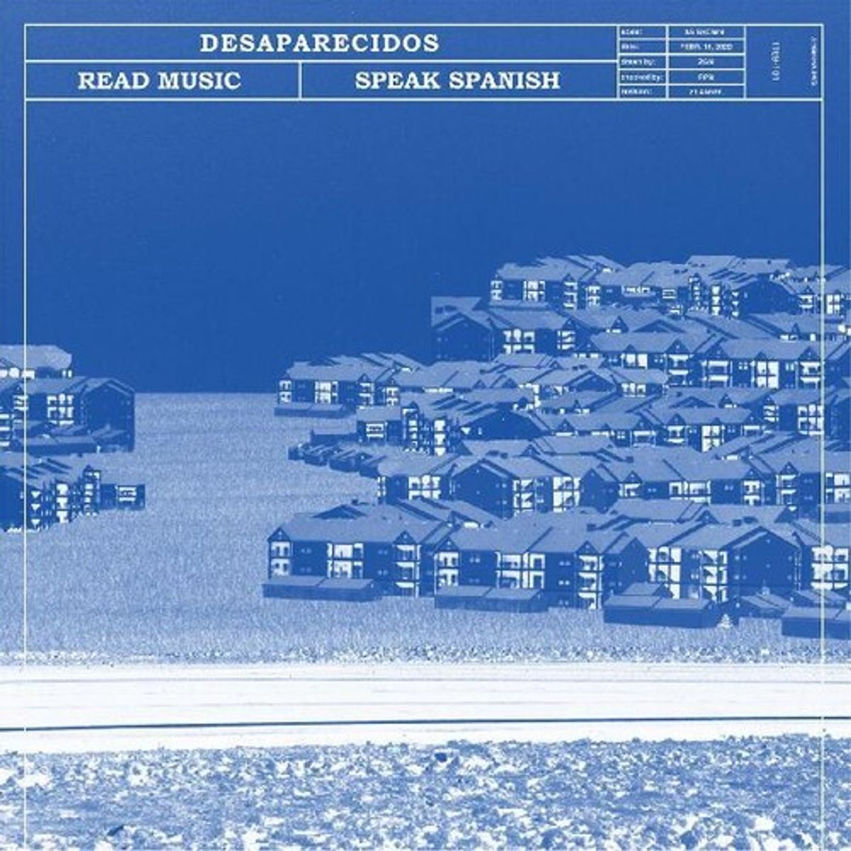 Read Music / Speak Spanish [Transparent Blue Vinyl] (LP)