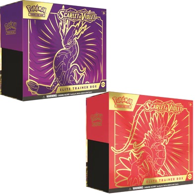 Scarlet & Violet - Base Set Elite Trainer Box - Combo