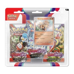 Scarlet & Violet - Base Set 3 Pack Blister - Arcanine