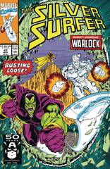 Df Silver Surfer #47 File Copy Starlin Sgn (STL257617)