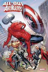 Df All Out Avengers #5 Land Sgn (STL257593)