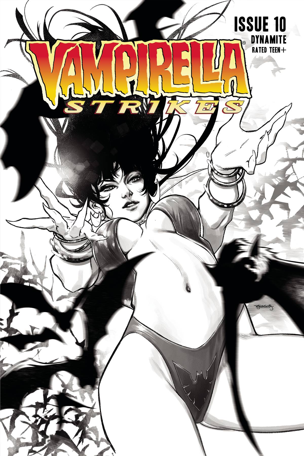 Vampirella Strikes #10 Cvr B Segovia (STL257492)