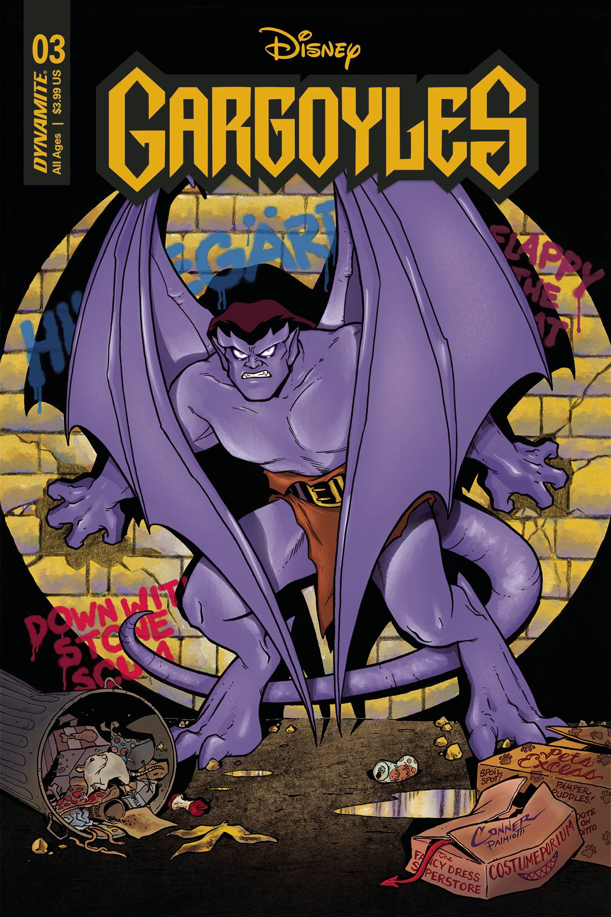 Gargoyles #3 Cvr B Conner (STL257316)