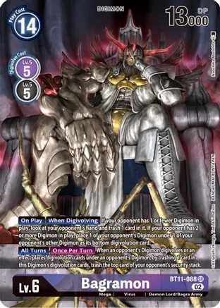Bagramon - BT11-088 - SR - Alternate Art