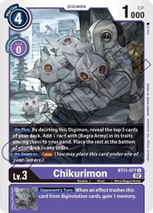 Chikurimon - BT11-077 - U