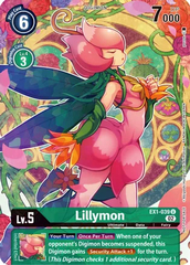 Lillymon - EX1-039 - U - Alternate Art (Digimon Illustration Competition Pack)