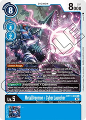 MetalGreymon + Cyber Launcher - BT11-030 - U