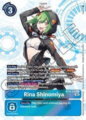 Rina Shinomiya - BT11-112 - SR - Foil