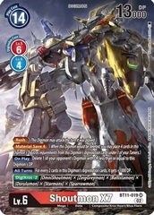 Shoutmon X7 - BT11-019 - SR - Alternate Art - Foil