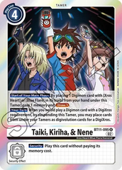 Taiki, Kiriha, & Nene - BT11-095 - R - Foil