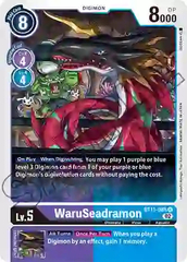 WaruSeadramon - BT11-085 - U