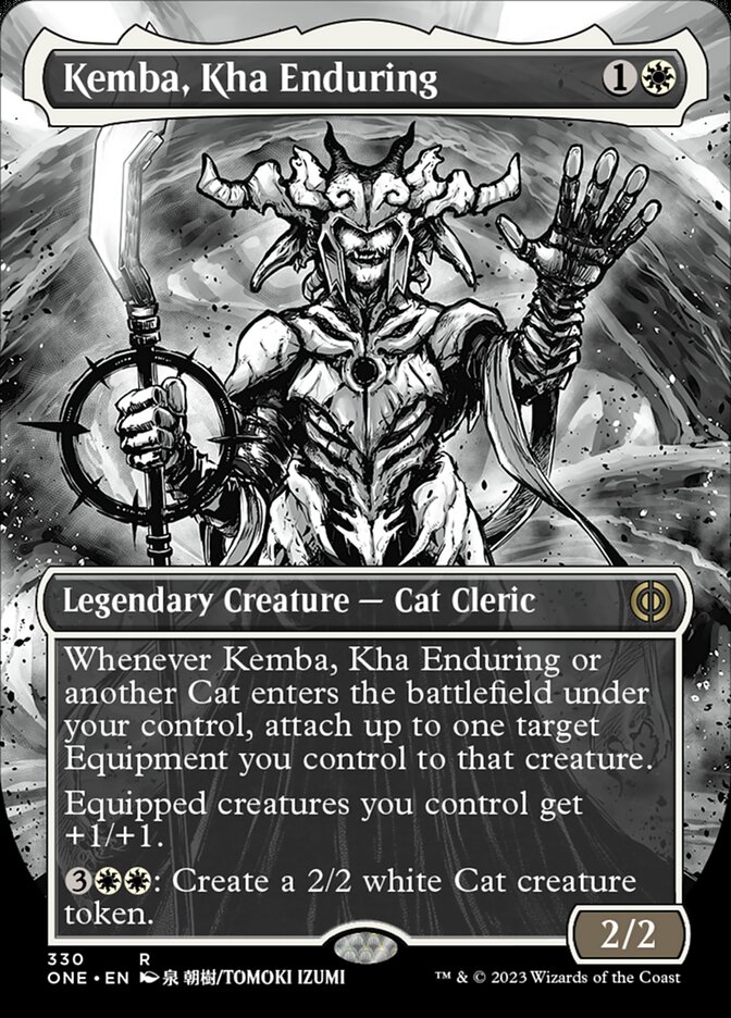 Kemba, Kha Enduring - Foil - Borderless Manga